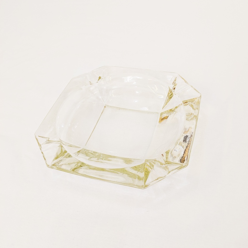 Modern glass ashtray